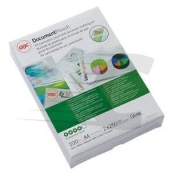 GBC Capas para plastificar A4 Brilhantes 2x250 mícrons 100 unidades