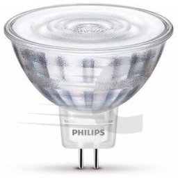 Philips lâmpada LED GU5.3 luz quente regulável 4,6W