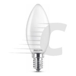 Philips lâmpada LED E14 B35 fosca luz neutra 4,3W 40W
