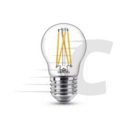 Philips lâmpada LED E27 filamento luz quente regulável 3.4W 40W