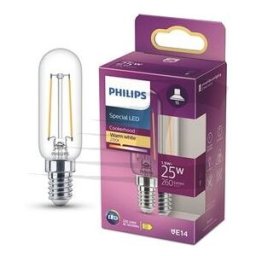 Philips lâmpada LED E14 T25 filamento luz quente 1,9W 25W