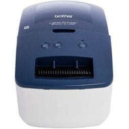 Brother QL-600B impressora de etiquetas profissional Azul