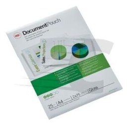GBC Capas para plastificar A4 Brilhantes 2x75 mícrons 25 unidades