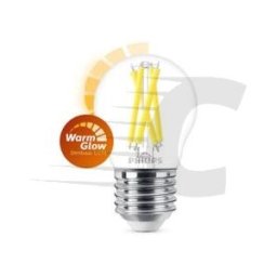 Philips lâmpada LED E27 filamento luz quente regulável 5.9W 60W