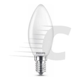 Philips lâmpada LED E14 B35 fosca luz neutra 6,5W 60W