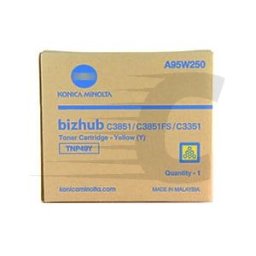 Konica Minolta TNP-49Y (A95W250) toner amarelo