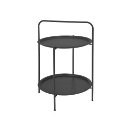 Mesa de centro HAGE 50x66 cm preta