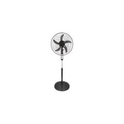 Ventilador de pé 60W/230V, diâmetro 50 cm, preto + controlo remoto