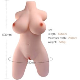 ARMONY - MODELO DE TORSO FEMININO REALISTA 2