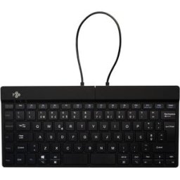 Teclado Ergonómico Split Break s/ Fios QWERTY Layout PT (Preto) - R-GO TOOLS