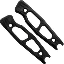 Daily Customs AK4 Scales P10017418, Lightweight G10 Black, capas de cabo
