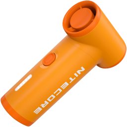 Nitecore Palm-Sized High-Speed Handheld Fan - Bright Orange
