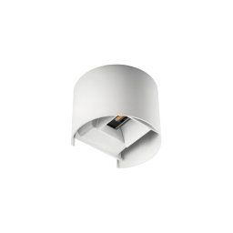 Luz de parede LED de exterior REKA LED/7W/230V IP54 branco