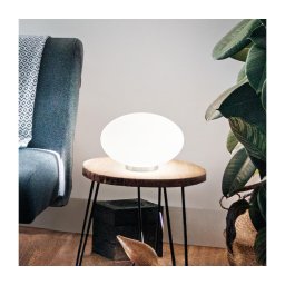 Ideal Lux - Candeeiro de mesa LED CANDY 1xG9/3W/230V diâmetro 25 cm branco