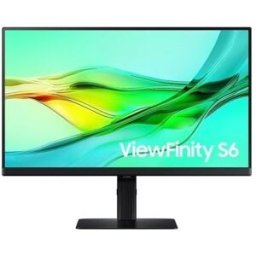 Monitor Profesional Samsung ViewFinity S6 S60UD S27D604UAU 27"/ QHD/ Regulable en Altura/ Negro