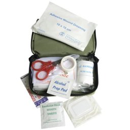 Mil-Tec OD KIT DE PRIMEIROS SOCORROS SM. oliva 16026001