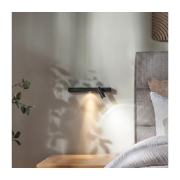 Ideal Lux - Iluminação de parede LED BONNE 2xLED/6,5W/230V CRI 90 preto