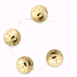 Bolas Ouro Vidro