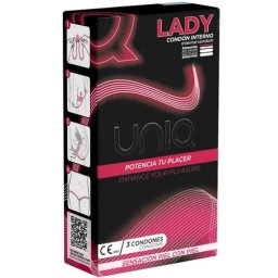 Preservativos Femininos Uniq Sem Látex (3 Un)