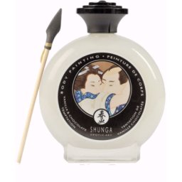 Tinta Corporal Shunga Chocolate Branco (100 ml)
