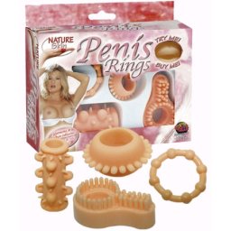 Kit 4 Anéis Nature Skin
