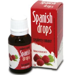 Afrodisíaco Gotas Spanish Fly Romance Framboesa (15 ml)