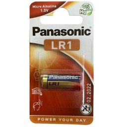 Pilha Alcalina Panasonic LR1 (1 Un)