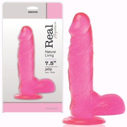 Dildo Real Rapture Earth Flavour 7.5'' Rosa