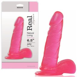 Dildo Real Rapture Earth Flavour 6.5'' Rosa