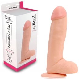 Dildo Real Rapture Sky Emotion 11'' Branco