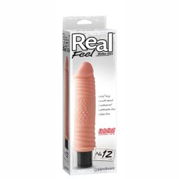 Vibrador Real Feel Lifelike Toyz Nº12 22 cm Branco