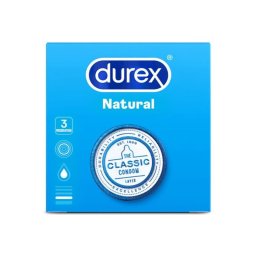 Preservativos Durex® Natural Comfort (3 Un)
