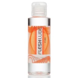 Lubrificante à Base de Água Efeito Calor FleshLube (100 ml)