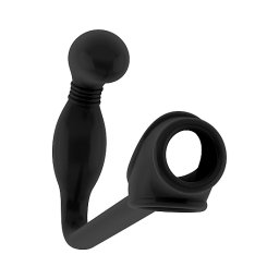 Plug Anal + Anel Sono Preto Nº2