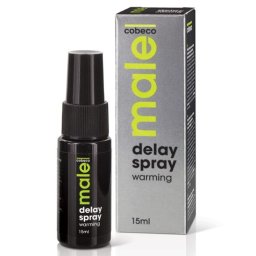 Spray Retardante C/ Efeito Calor Male Delay Spray Warming (15 ml)