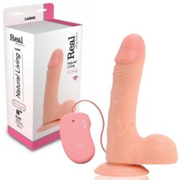Vibrador Real Rapture Fire Passion 8'' Branco