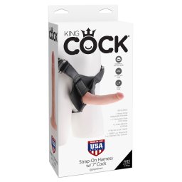 Strap On King Cock Strap-On Harness 17,8 cm