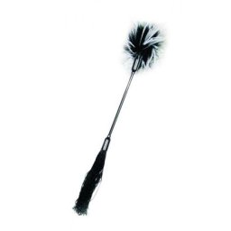 Chicote + Pluma Whipper Tickler Sex & Mischief Preta
