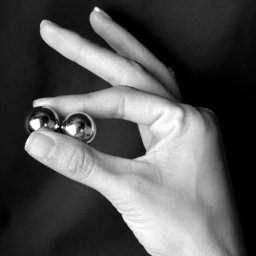 Bolas Vaginais Fetish Fantasy Silver Ben Wa Balls