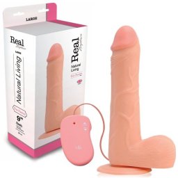 Vibrador Real Rapture Fire Passion 9'' Branco