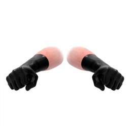 Luvas de Látex Fist It Pretas