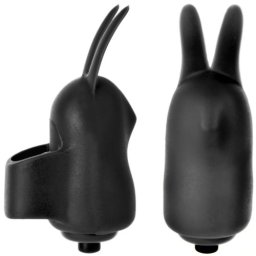 Vibrador Dedeira Power Rabbit Preto