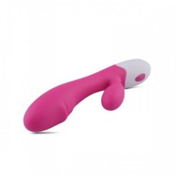 Vibrador Recarregável Molding Real Rabbit G-Spot Enjoy Rosa
