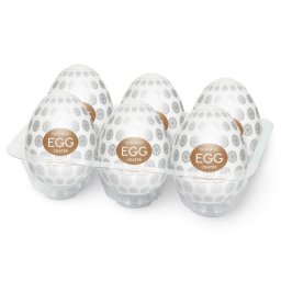 Kit Ovos Masturbadores Tenga Egg Crater (6 Un)