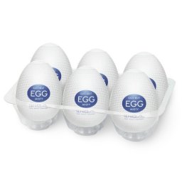 Kit Ovos Masturbadores Tenga Egg Misty (6 Un)