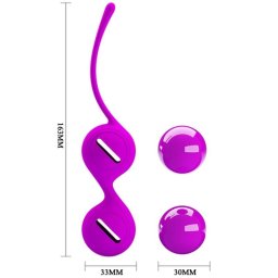 Bolas Vaginais Pretty Love Kegel Tighten Up I Balls Púrpura