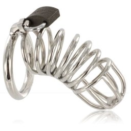 Jaula de Castidade Metal Hard Cock Device Chastity