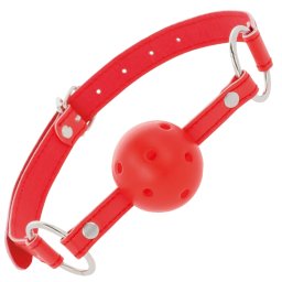 Mordaça Breathable Ball Gag Vermelha