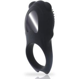 Anel Vibratório Recarregável Mia Colosseo Cock Ring Remote Control Preto