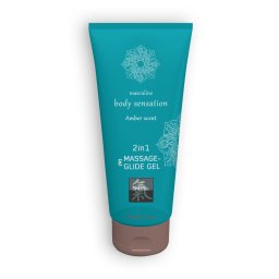 Gel Lubrificante e Massagem 2 em 1 Âmbar Shiatsu (200 ml)